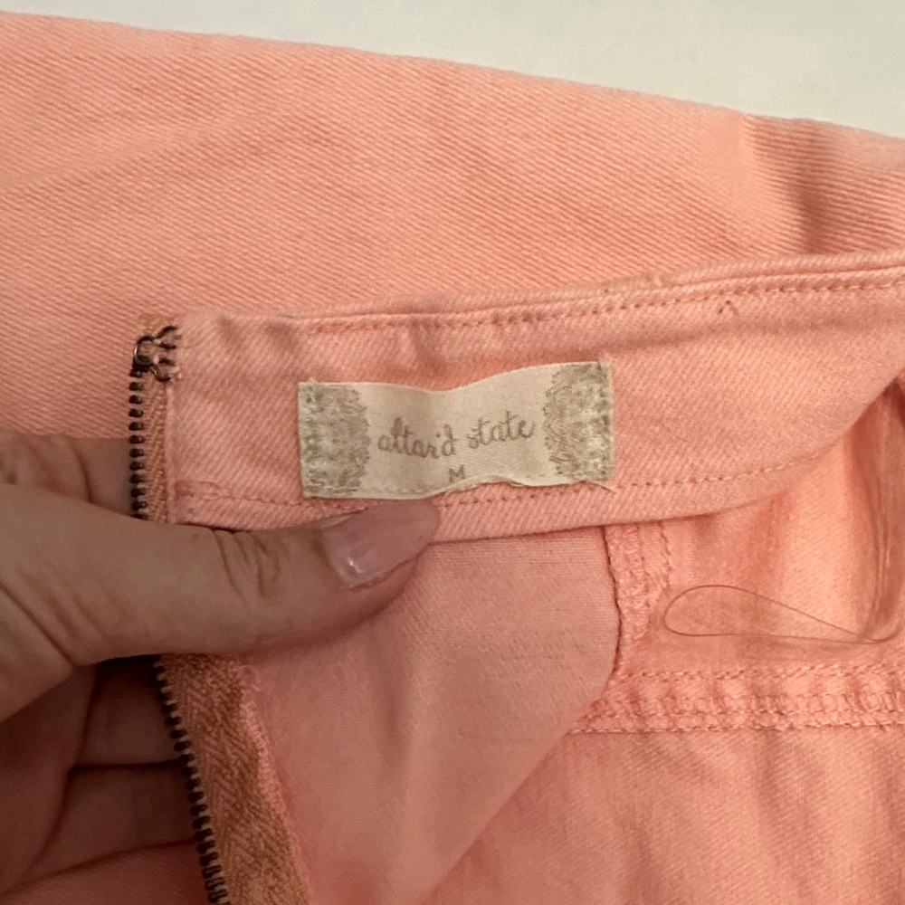Altar'd State Coral Mini Skirt - Picture 3 of 5